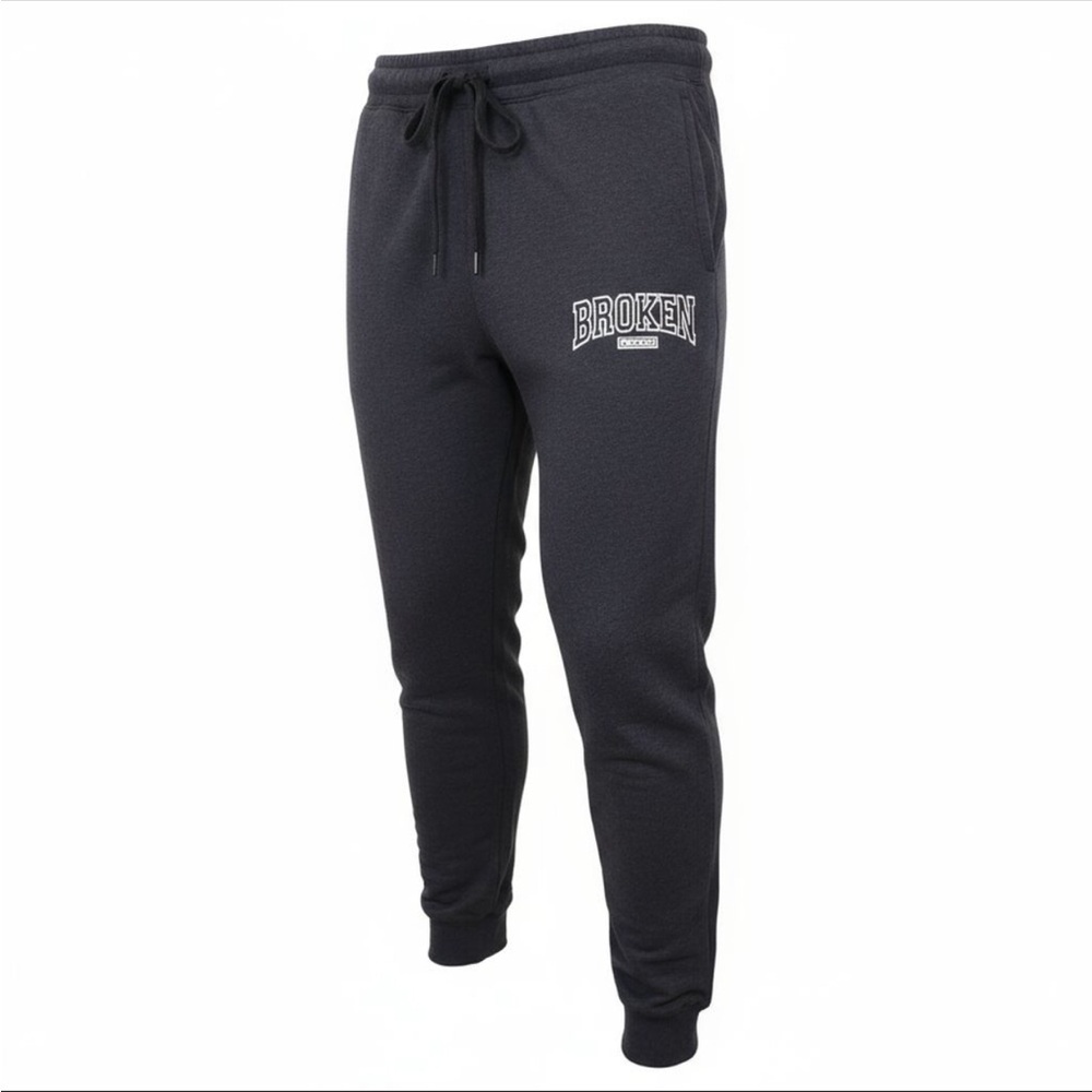 Broken Promises Sweatpants Black Size XL NWT!
